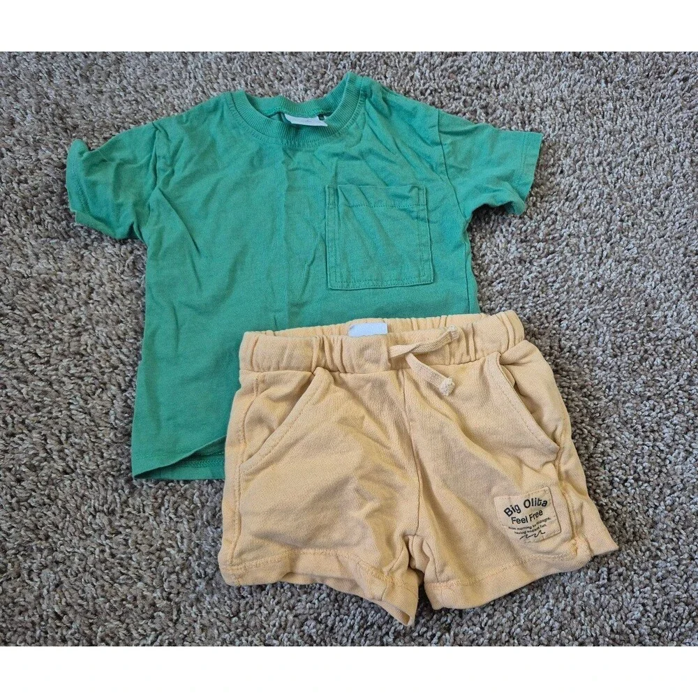 Zara 2 piece outfit size 9-12 months
